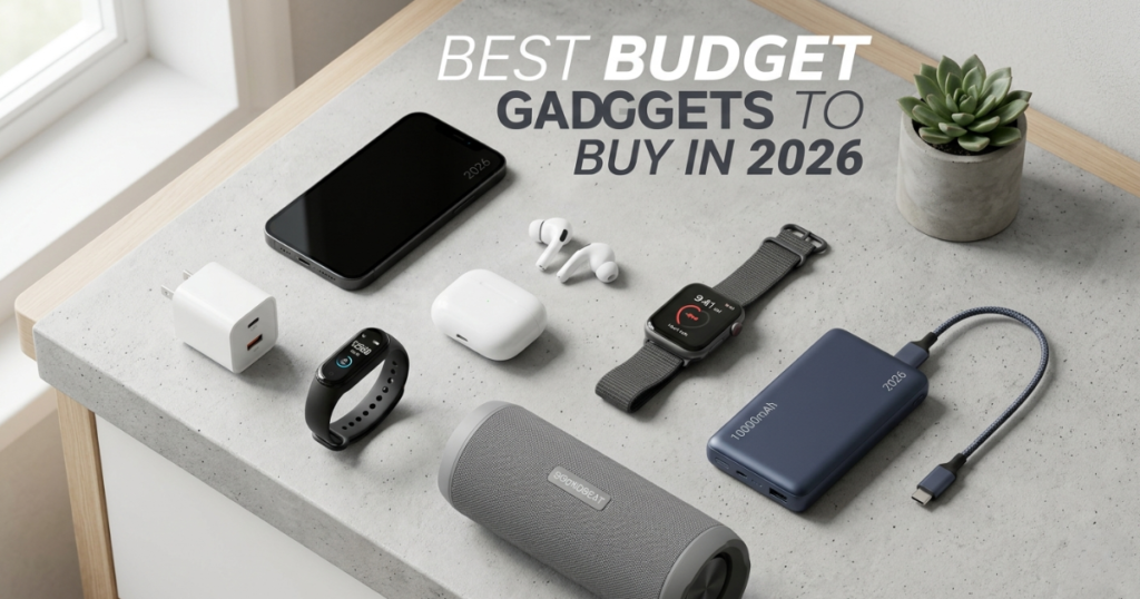 best budget gadgets to buy in 2026 affordable smart gadgets