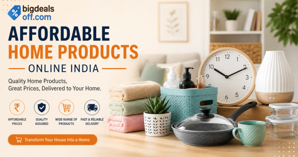 affordable home products online India budget home essentials