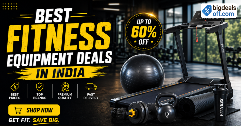 best fitness equipment deals in India for home gym workouts