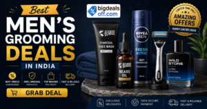 Best Men’s Grooming Deals in India on trimmers, skincare, and perfumes